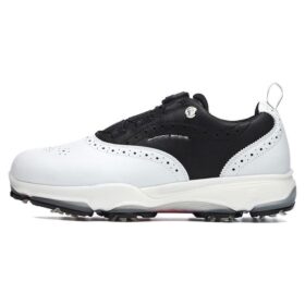 Golf Oxford Spike Sneakers “White Black”