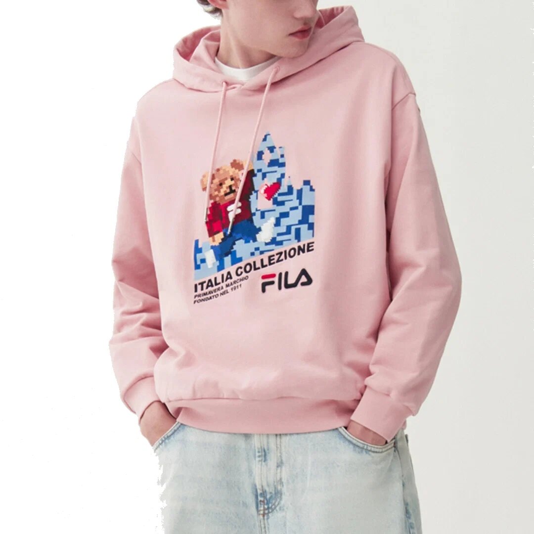 Graphic Hoodie "Pink"