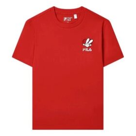 Graphic Printed Tee "Red"