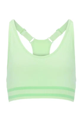 Green Casa Seamless Sports Bra