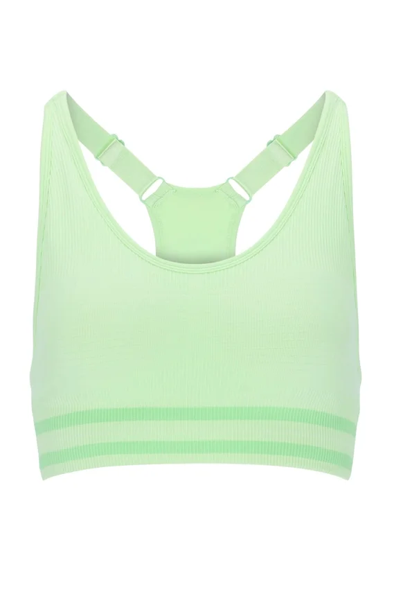 Green Casa Seamless Sports Bra