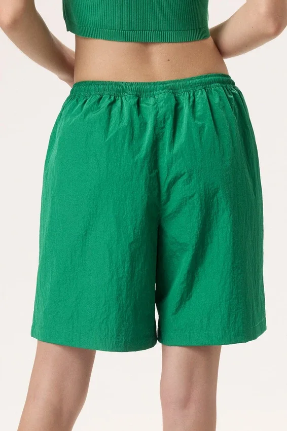 Green Fila x Hailey Crinkle Shorts