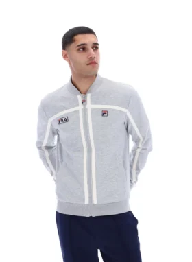 Grey Marl Emilio Track Top