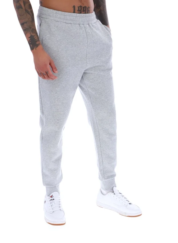 Grey Marl Visconti Tipped Cuff Track Pant