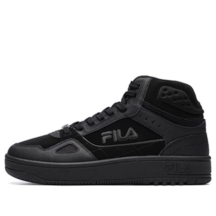 High Top Retro Shoes "Black"
