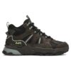 High Top Retro Shoes "Black Brown"