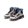 High Top Shoes "Black White Pink"