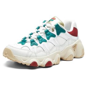 Jagger Retro Running Shoes Ginger Man White/Brown