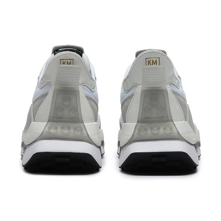 KM Shoes "White Grey"