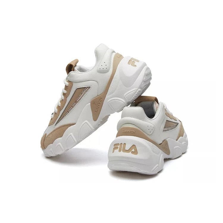Lanvin x FILA Sneakers White/Yellow
