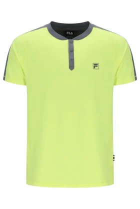Lemon Men’s Henry Neck Tennis T-Shirt
