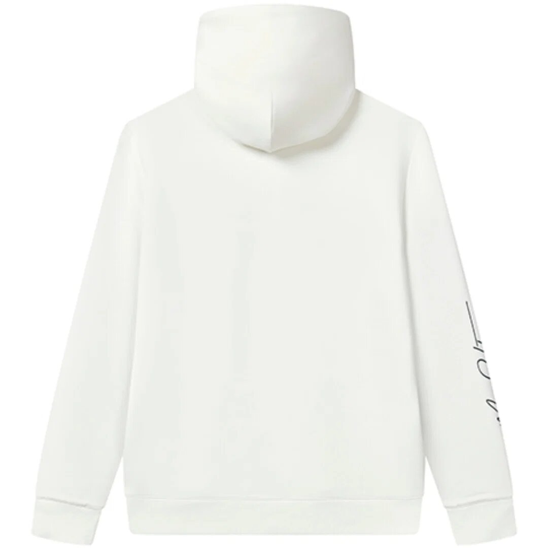 Logo Graphic Hoodie "White Green"