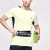 Logo Letter Printing Round Collar Male Yellow