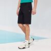 Loose Breathable Casual Woven Shorts Black