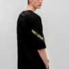 Loose Short Sleeve Couple Style Black