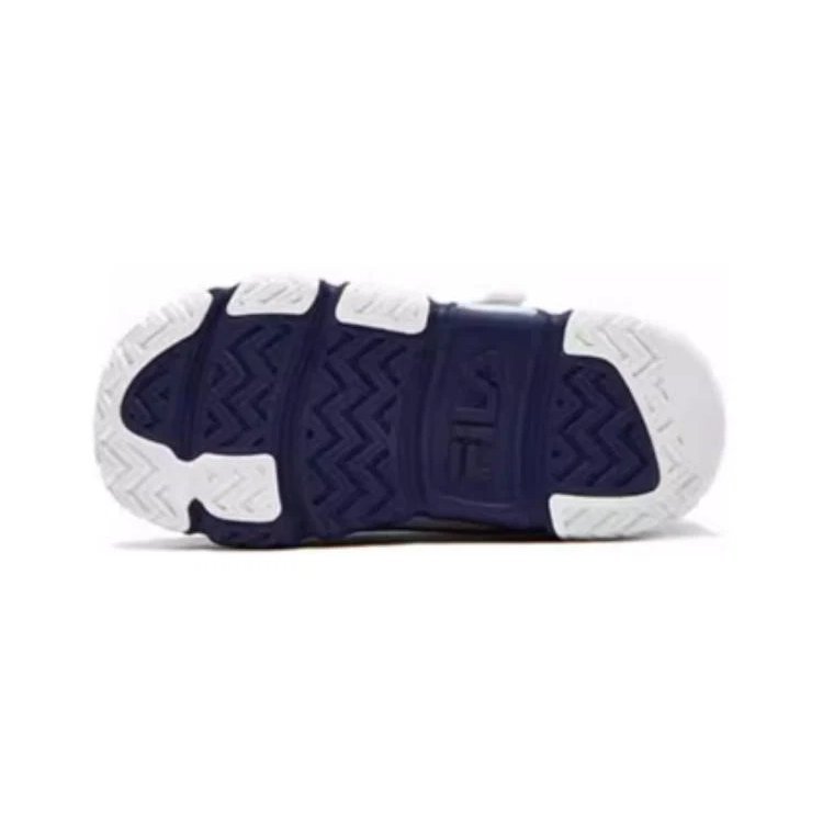 Low-Top Basketball Shoes "White Navy"