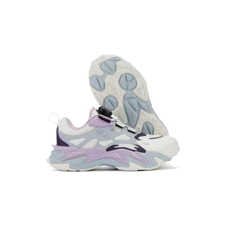 Low-Top Running Shoes "White Purple Blue"
