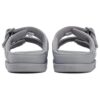 Lucia Fashion Slides "Grey White"