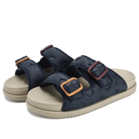 Lucia Sandals “Black Olive Green””