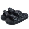 Lucia Sandals "Black Teal"