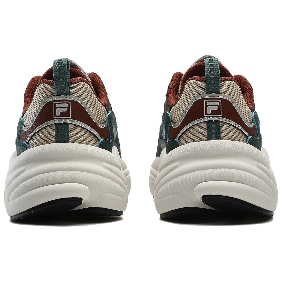 Mars 1S SMU Sneakers "Beige Brown Red"