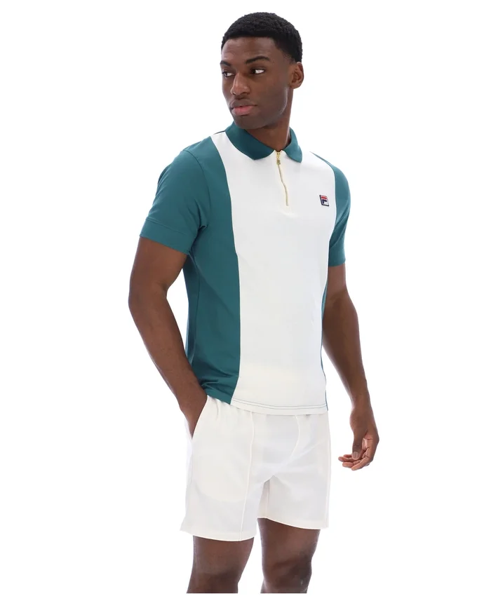 Mediterranea Pierro Zip Up Polo