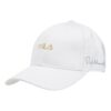 Men"s FILA Logo Casual White Baseball Cap