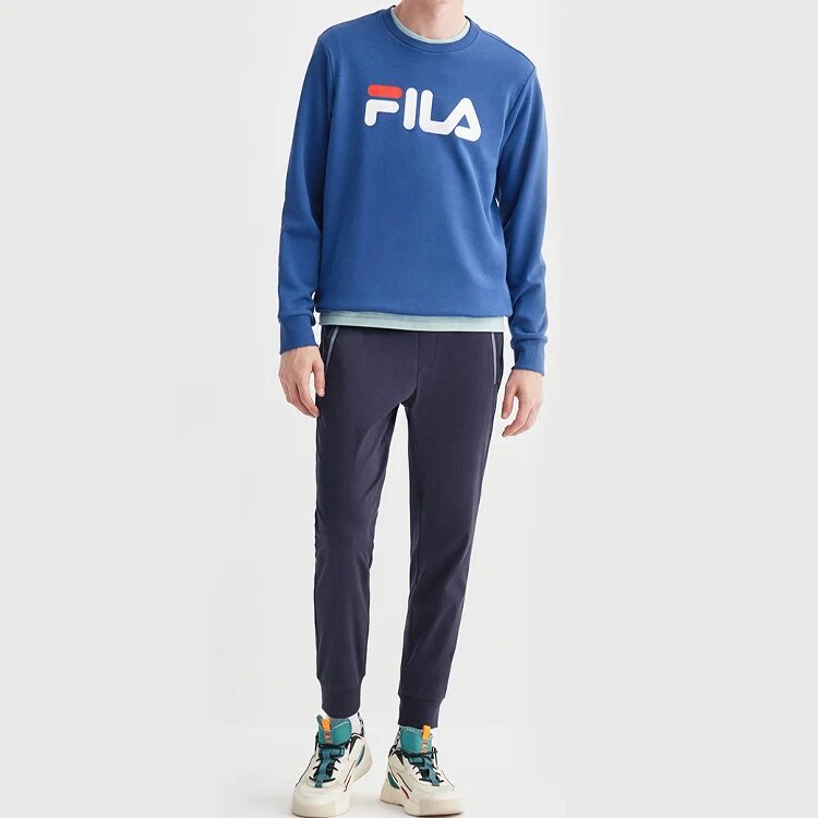 Men"s FILA Pocket Blue Sports Pants/Trousers/Joggers