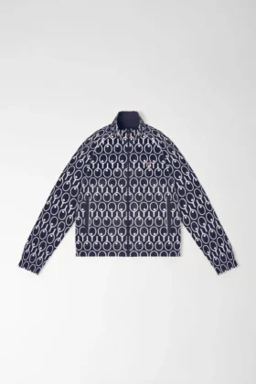 Midnight Blue Raglan Sleeve Track Top