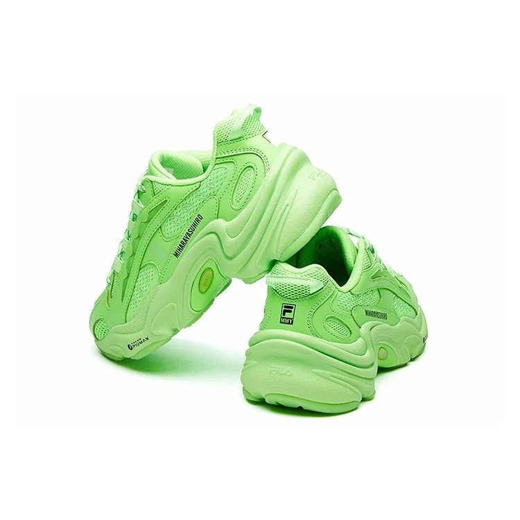 Mihara x FILA Pentera Low-Top Sneakers Green