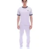 Misty Lilac Basilio Velour Tee