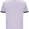 Misty Lilac Basilio Velour Tee