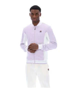 Misty Lilac Settanta Baseball Track Top