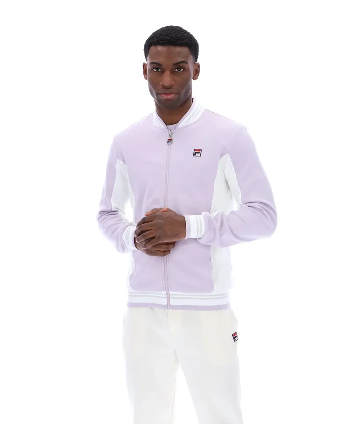 Misty Lilac Settanta Baseball Track Top