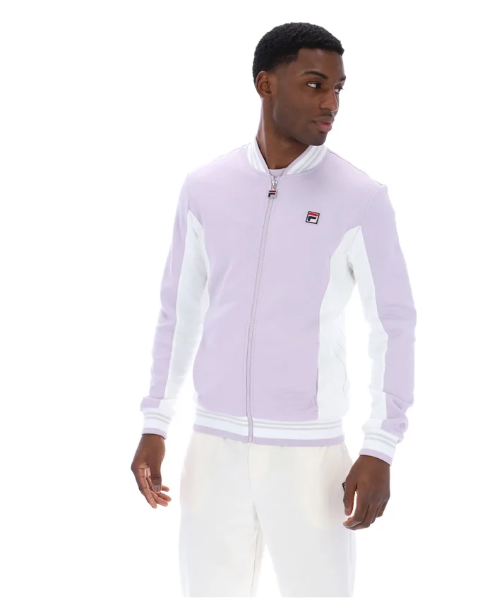 Misty Lilac Settanta Baseball Track Top