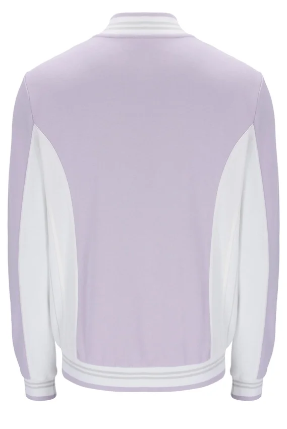 Misty Lilac Settanta Baseball Track Top