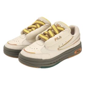 Mix Low Skate Shoes “Cream White Green”