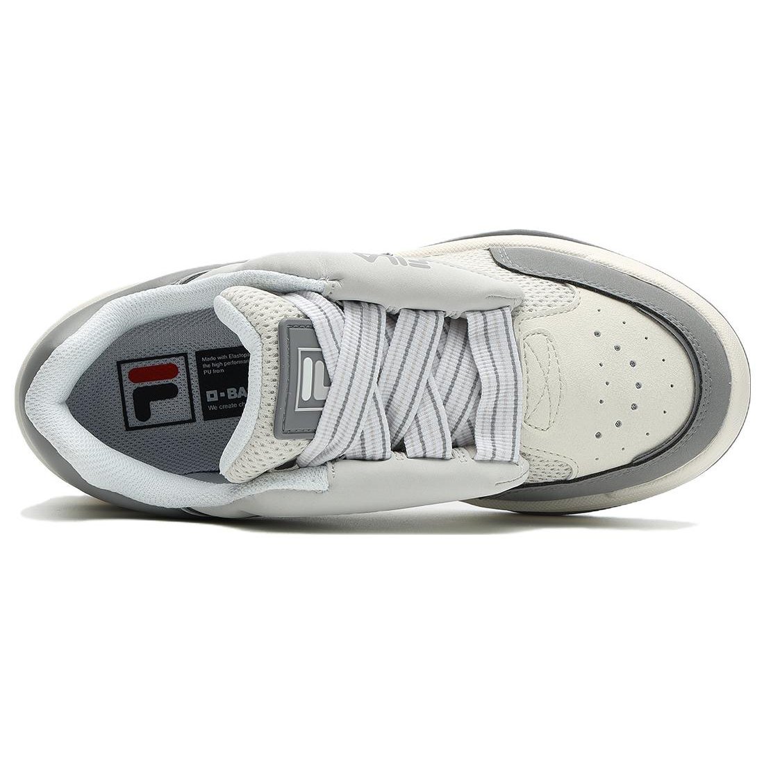 Mix Low Skate Shoes "Cream White Grey"