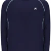 Navy Men's Long Sleeve Tennis T-Shirt