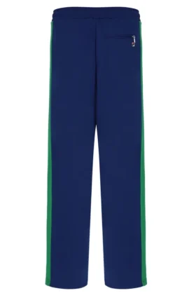 Navy Ventisei Straight Leg Trousers