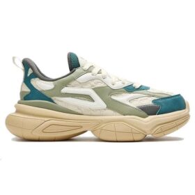 NUCLEO ICONA Chunky Sneakers “White Green Teal”