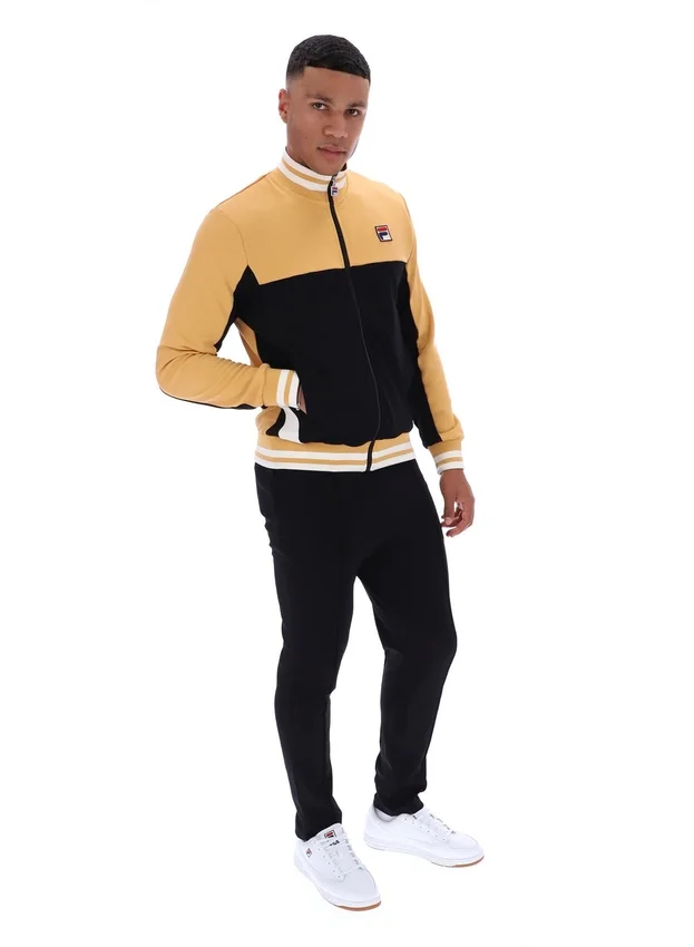 Oak Buff Tie Breaker Funnel Neck Jacket