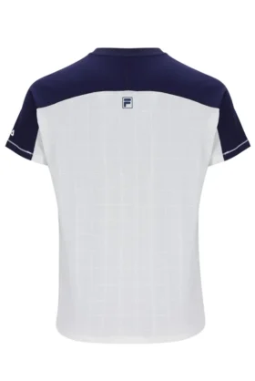 Off White Men’s Henry Neck Tennis T-Shirt