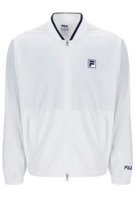 Off White Unisex Tennis Warm-Up Jacket