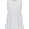 Off White Women’s Mesh Jersey Dress with Inner Shorts