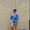 Palace Blue FILA x TALA SKINLUXE Cycling Shorts