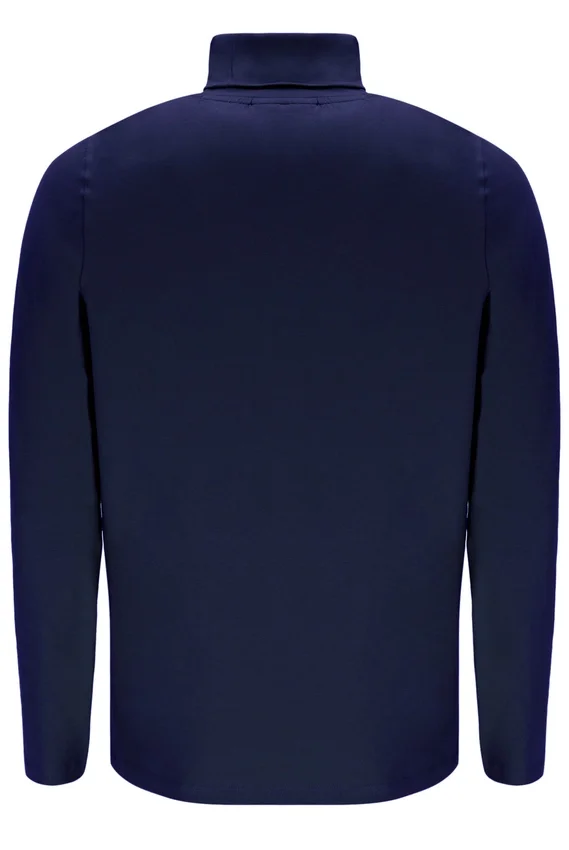 Peacoat 19th Classic Roll Neck Sweater