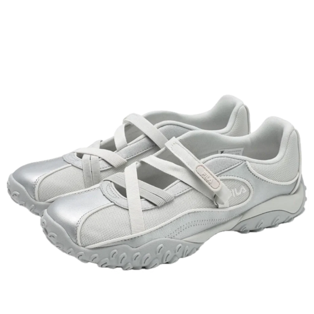 Pebble Sandals "White Silver"