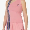 Pink Asymmetrical Tank Top