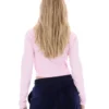 Pinkaboo Heidi Cropped Roll Neck Top